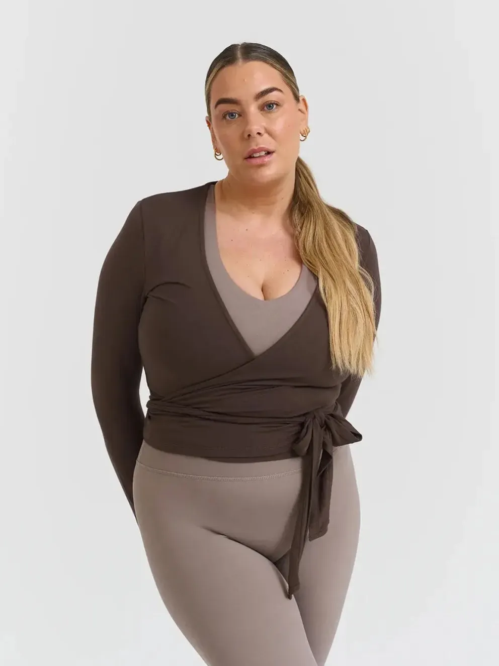 Soft Ballet Wrap Top