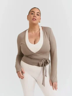 Soft Ballet Wrap Top