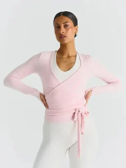 Soft Ballet Wrap Top