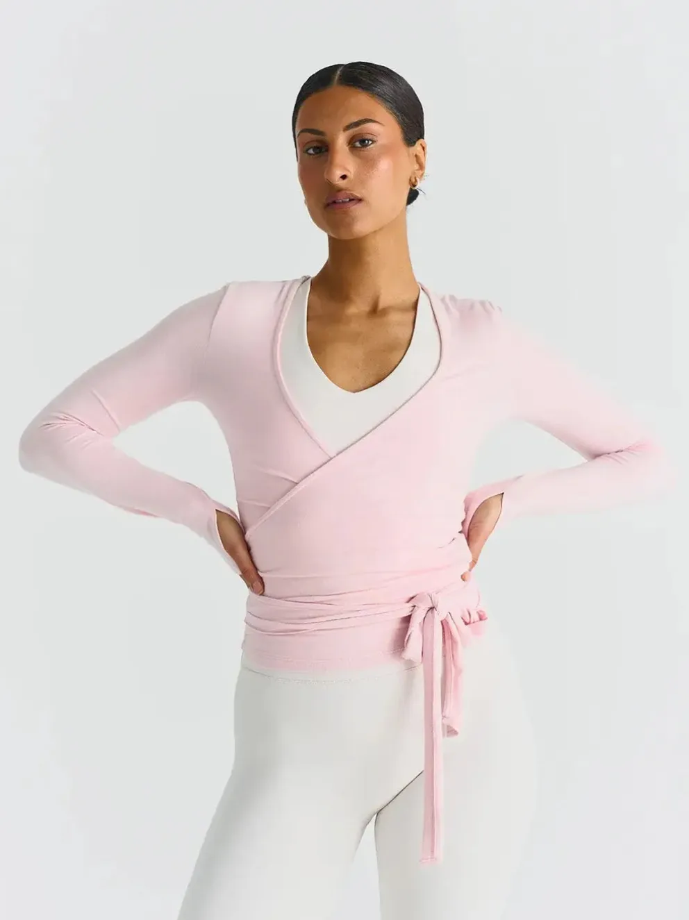 Soft Ballet Wrap Top