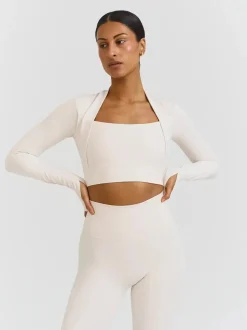 Softsculpt Bolero Long Sleeve Top