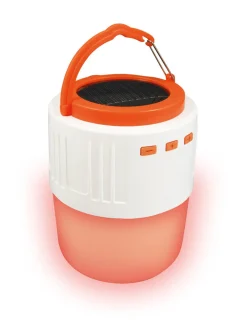 Solarna lampka kempingowa 3w1