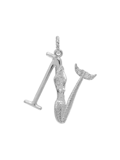 Srebrna zawieszka Initial Muse Necklace Charm