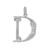 Srebrna zawieszka Initial Muse Necklace Charm