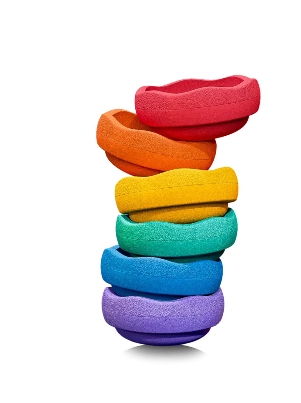 stapelstein colors rainbow set 6