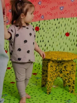 Stołek z eko tworzywa Round Stool Medium M1N2