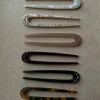 Sunny Crystal Hair Pin Almond