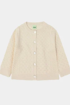 Sweterek merino Baby Pointelle Cardigan