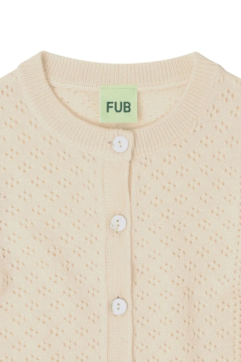 Sweterek merino Baby Pointelle Cardigan