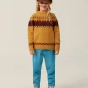 Sweter Zig Zag Yellow Jumper