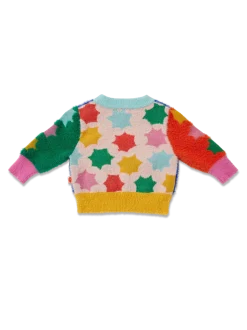 Sweter z kolorowym wzorem