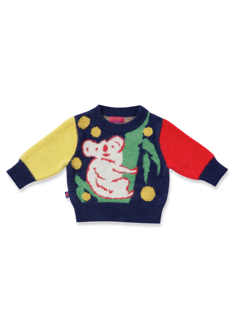 Sweter z kolorowym wzorem