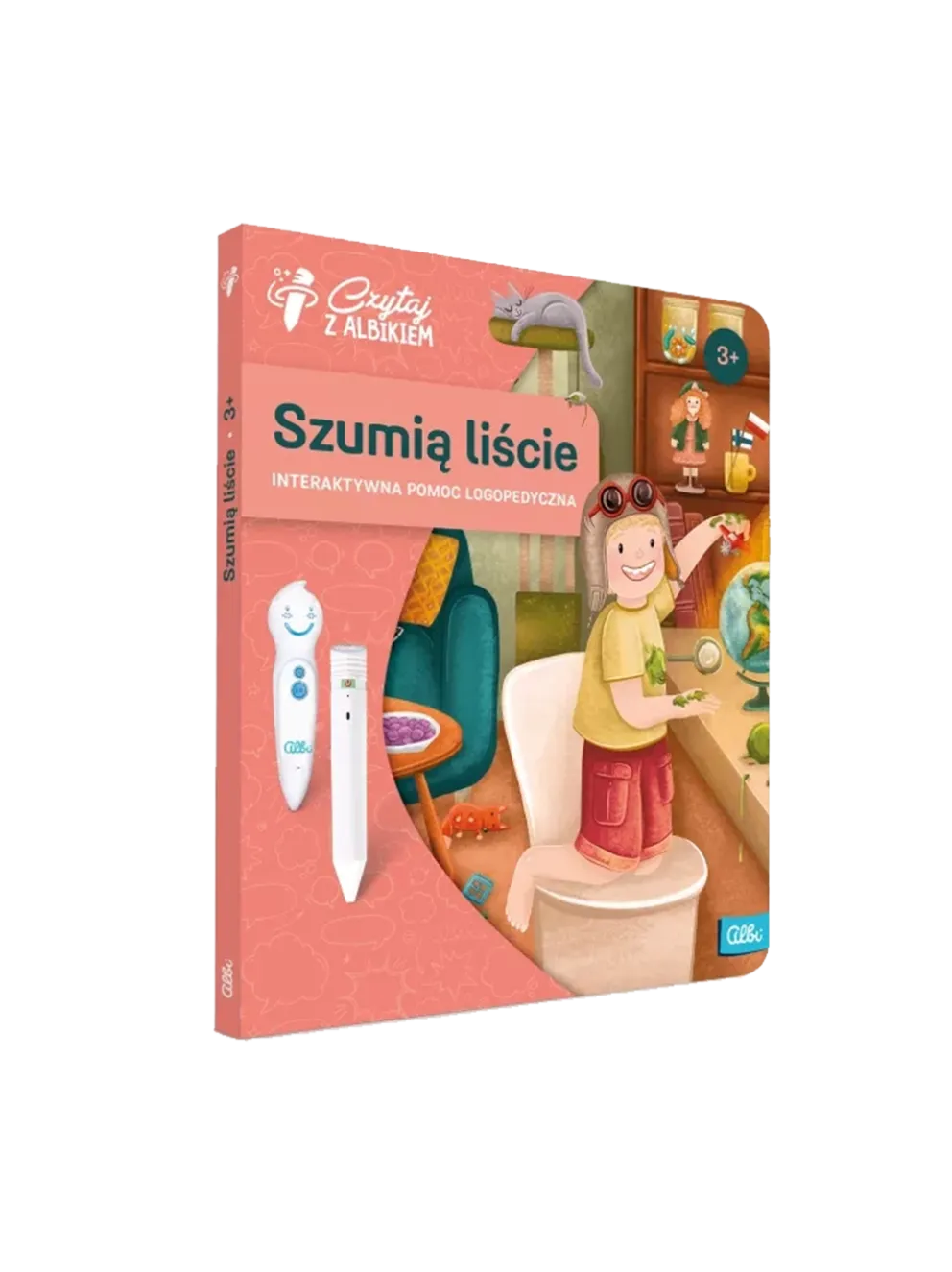 Szumią liście. Pomoc logopedyczna. Książka interaktywna