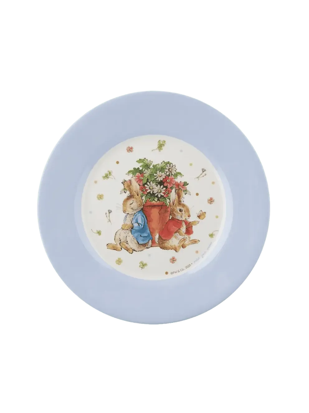 Talerz dziecięcy z melaminy Peter Rabbit