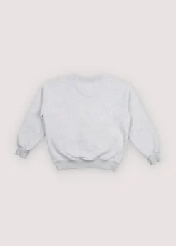 TNS Logo Sweatshirt Light Grey Melange