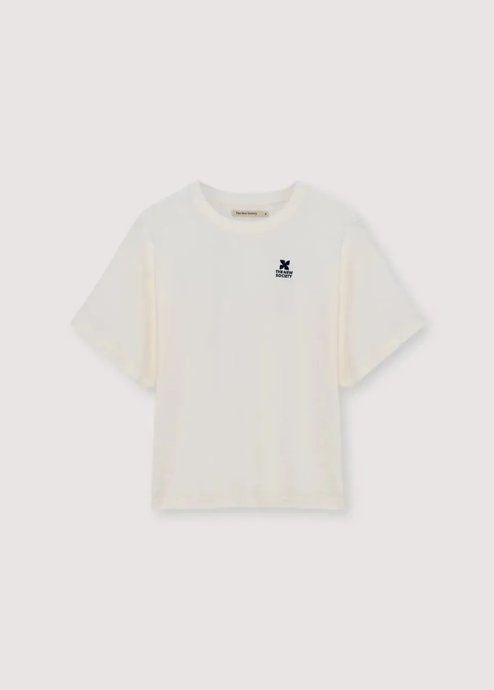 TNS Logo Woman T-Shirt Ecru