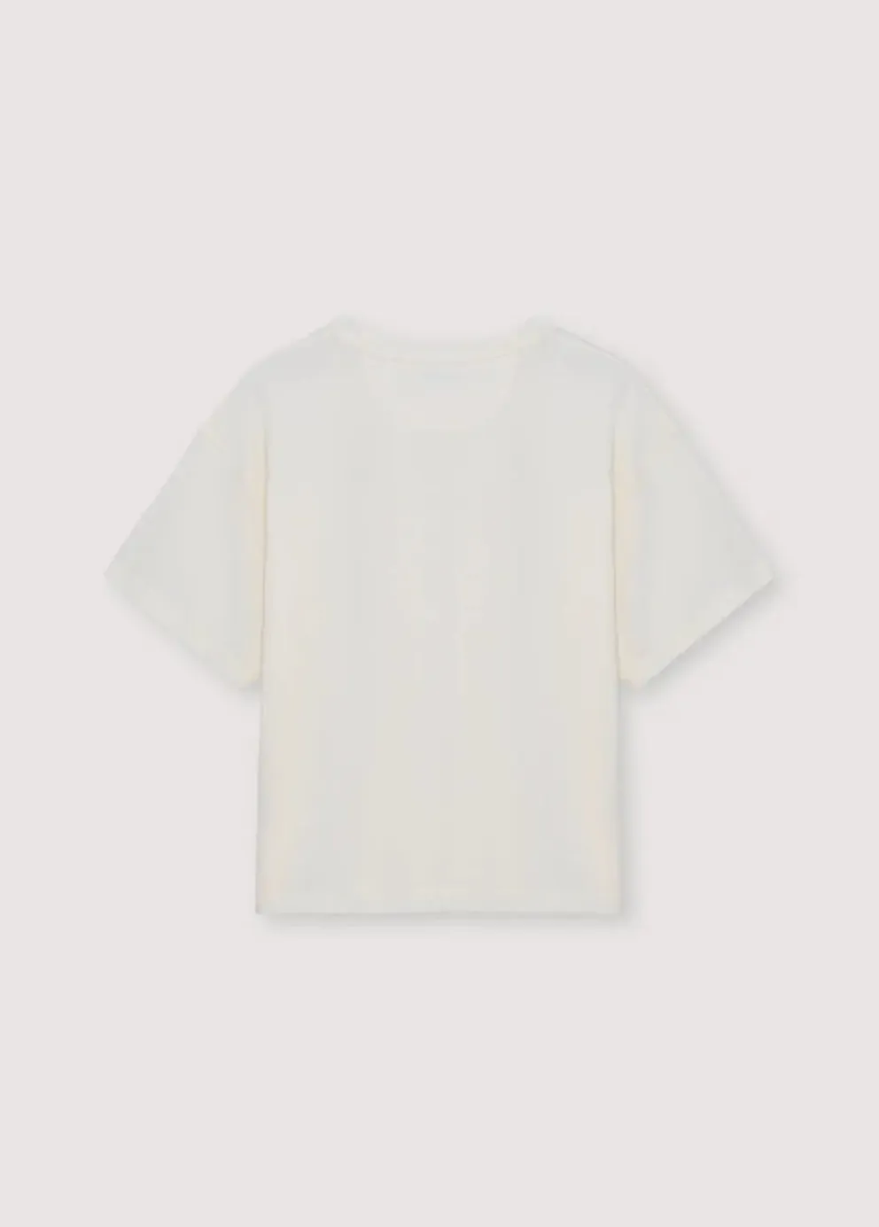 TNS Logo Woman T-Shirt Ecru