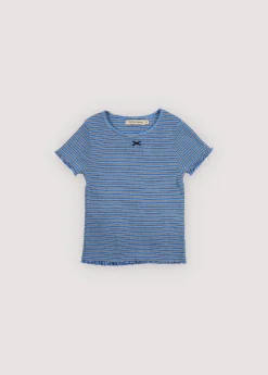 TNS Rib Tee Summer Midnight Mini Stripes