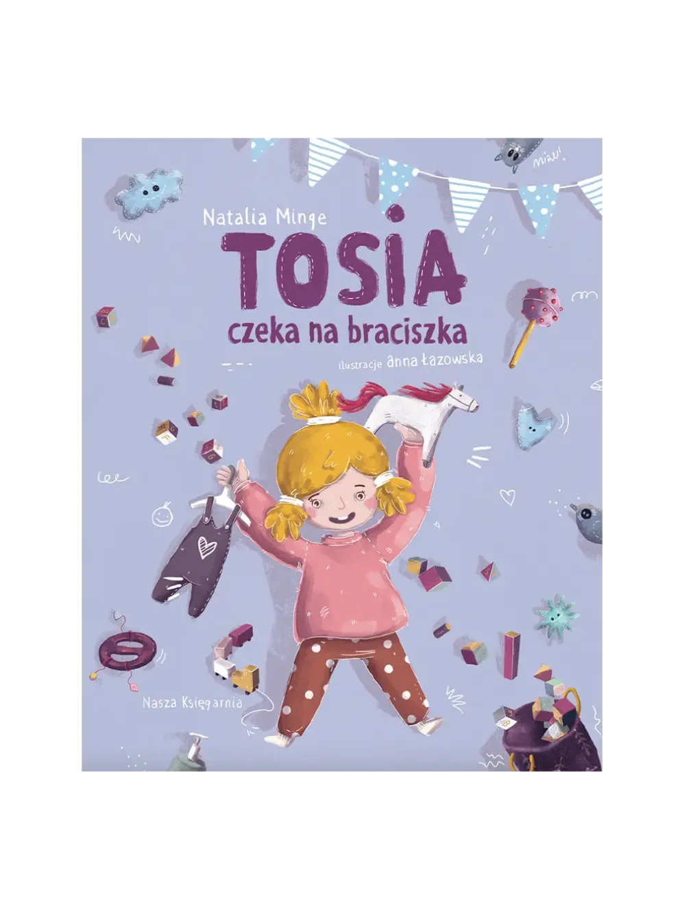 Tosia czeka na braciszka