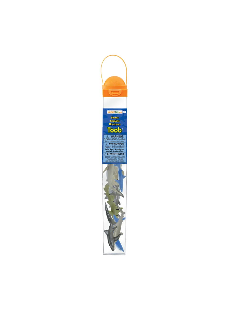 Tuba z mini figurkami montessori