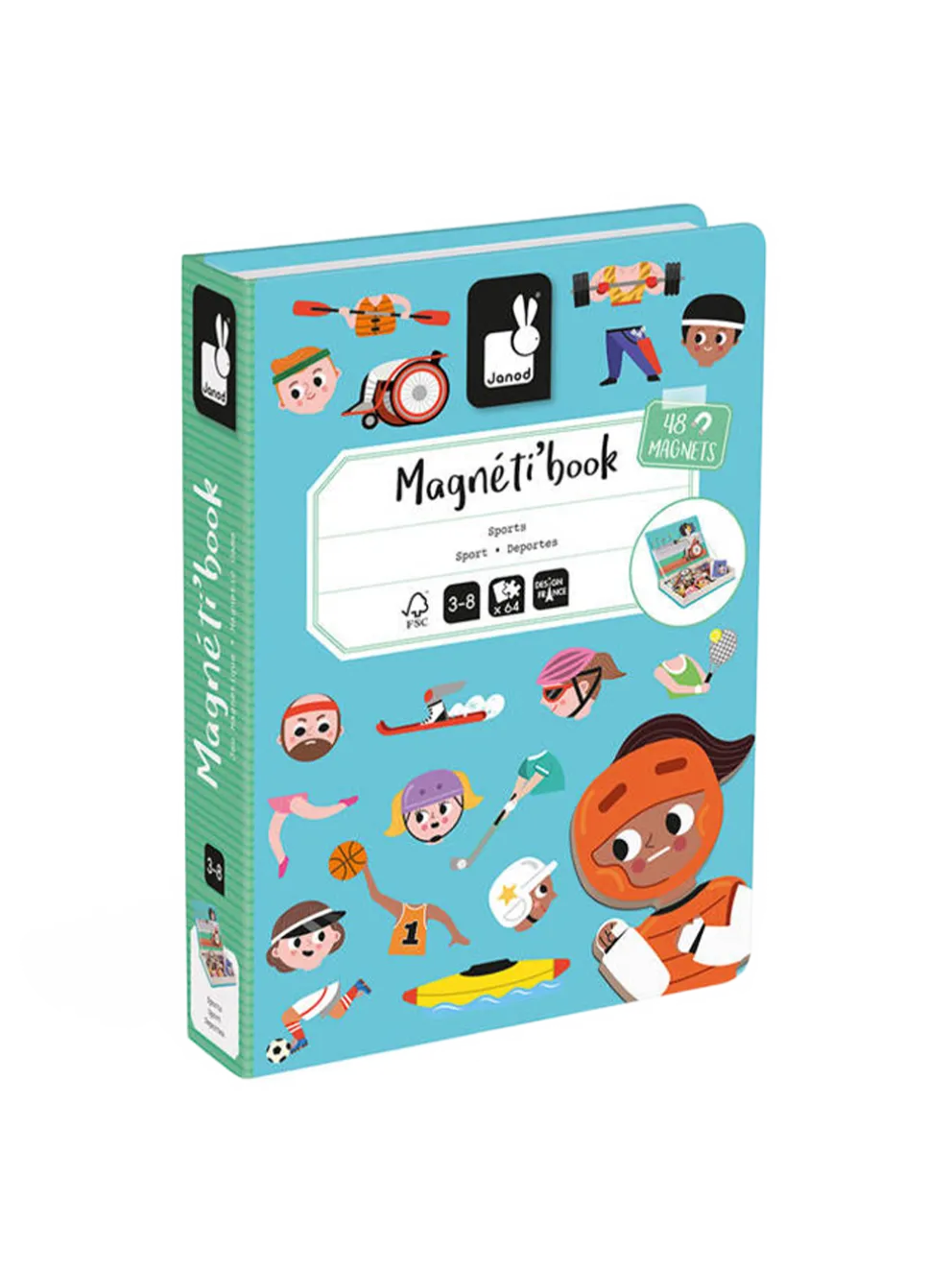 Układanka magnetyczna Magnetibook