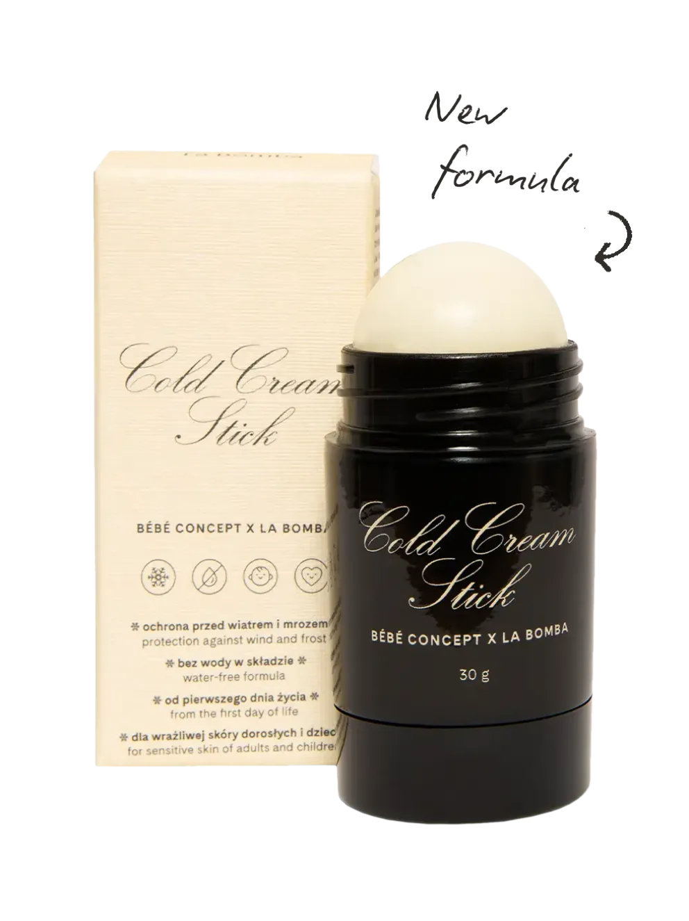Uniwersalny ochronny sztyft Cold Cream Stick