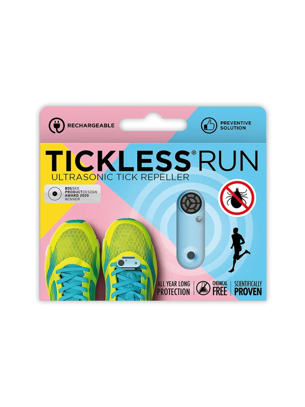 Urządzenie chroniące przed kleszczami Tickless Run