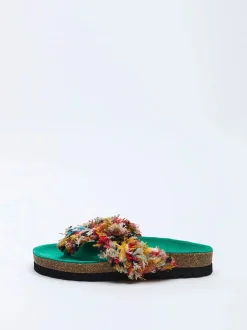 Uvas Mesh Sandals Angora