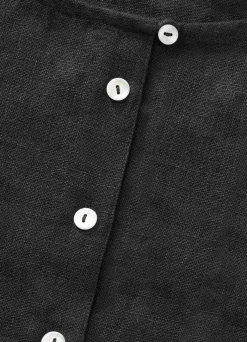 Vetiver Linen Top