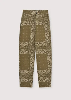 Waterlily Woman Pant Bandana Woman Print