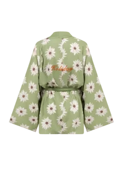 White Lotus Dreams Kimono