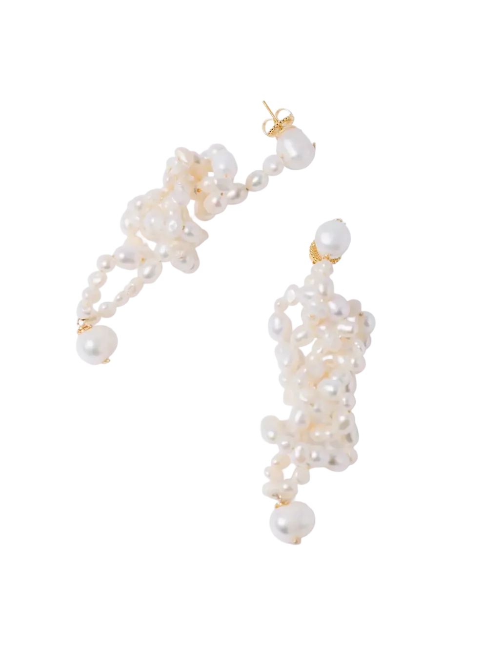 White Lotus Earrings