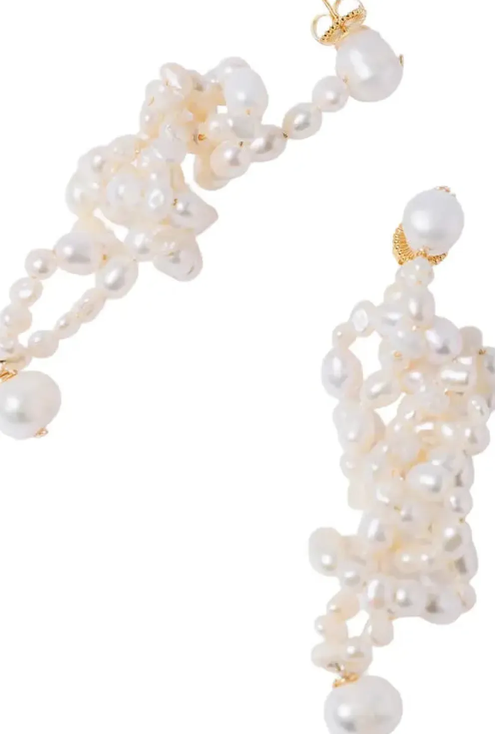 White Lotus Earrings