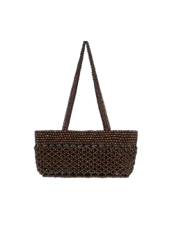 Wooden Beads Mini Bag