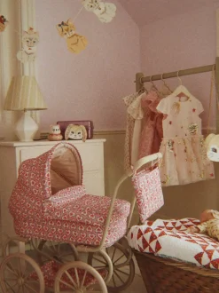 Wózek dla lalek z gondolą Minnie