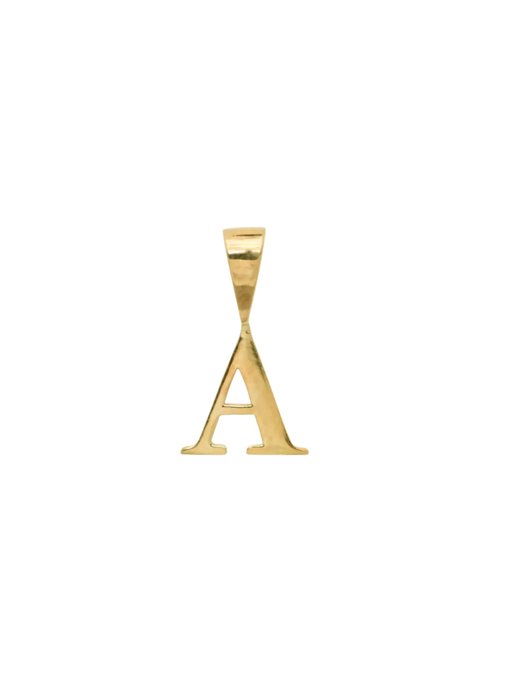 Zawieszka Initial Necklace Charm 14K Gold