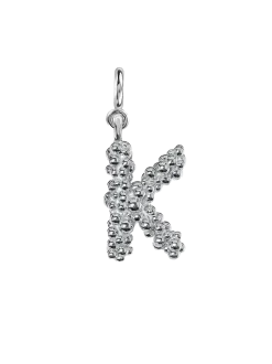 Zawieszka Letter Charm Silver