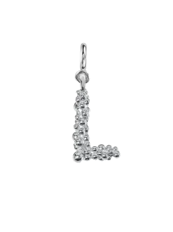 Zawieszka Letter Charm Silver