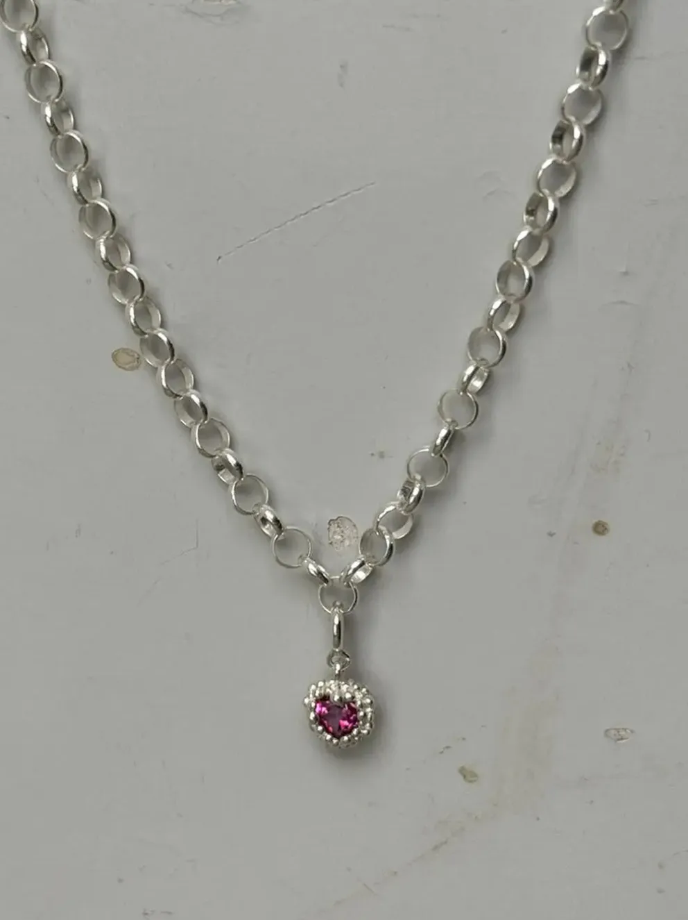 Zawieszka Pink Heart Charm