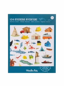 Zestaw arkuszy z naklejkami Adventure