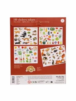 Zestaw arkuszy z naklejkami Nature