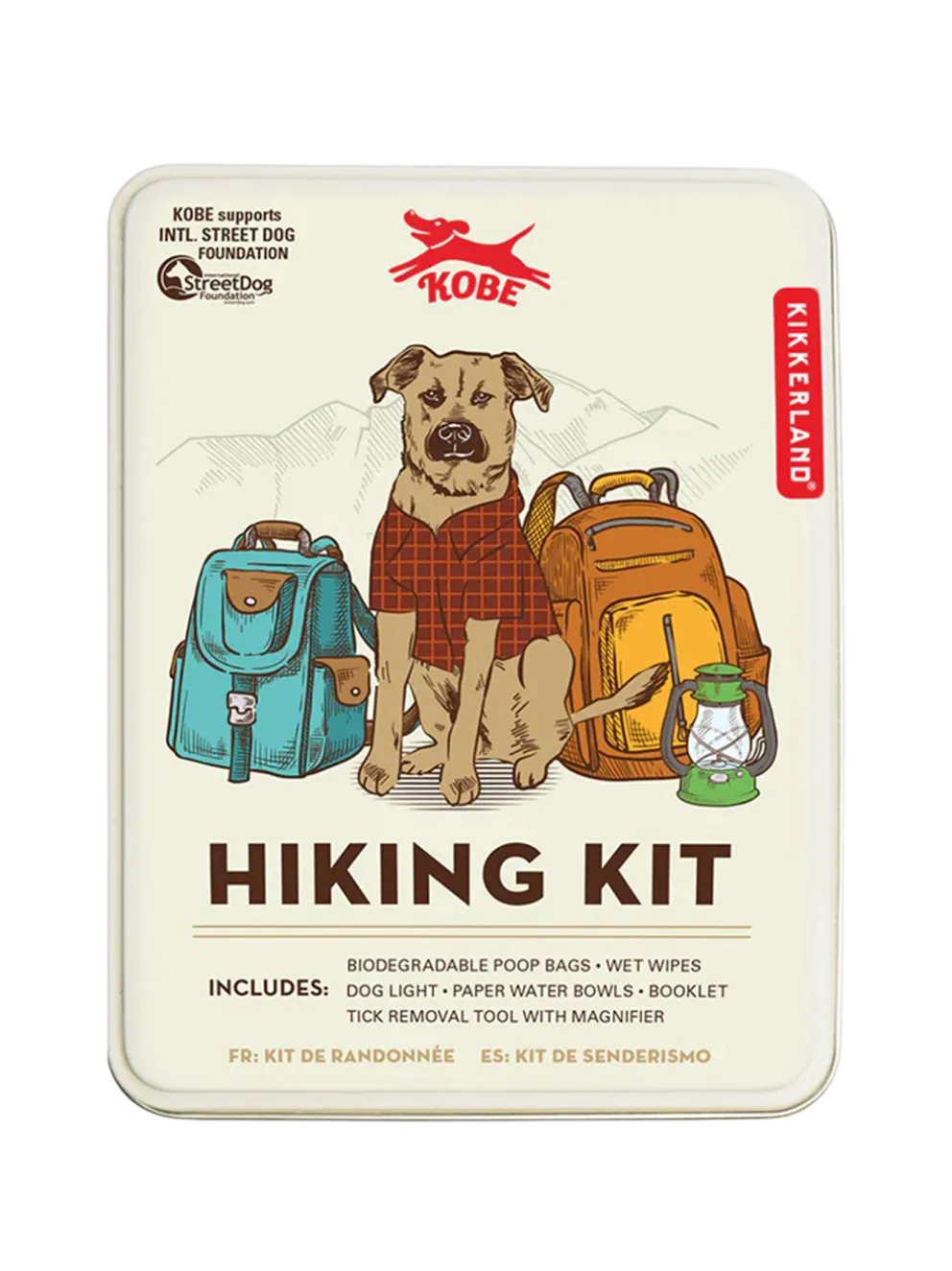 Zestaw dla psa Kobe Dog Hiking Kit
