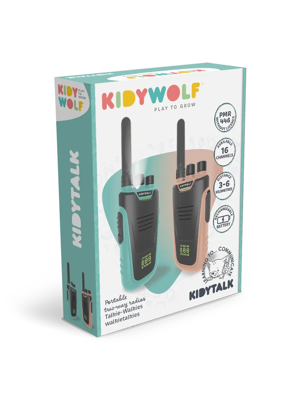 Zestaw krótkofalówek Kidytalk walkie talkie