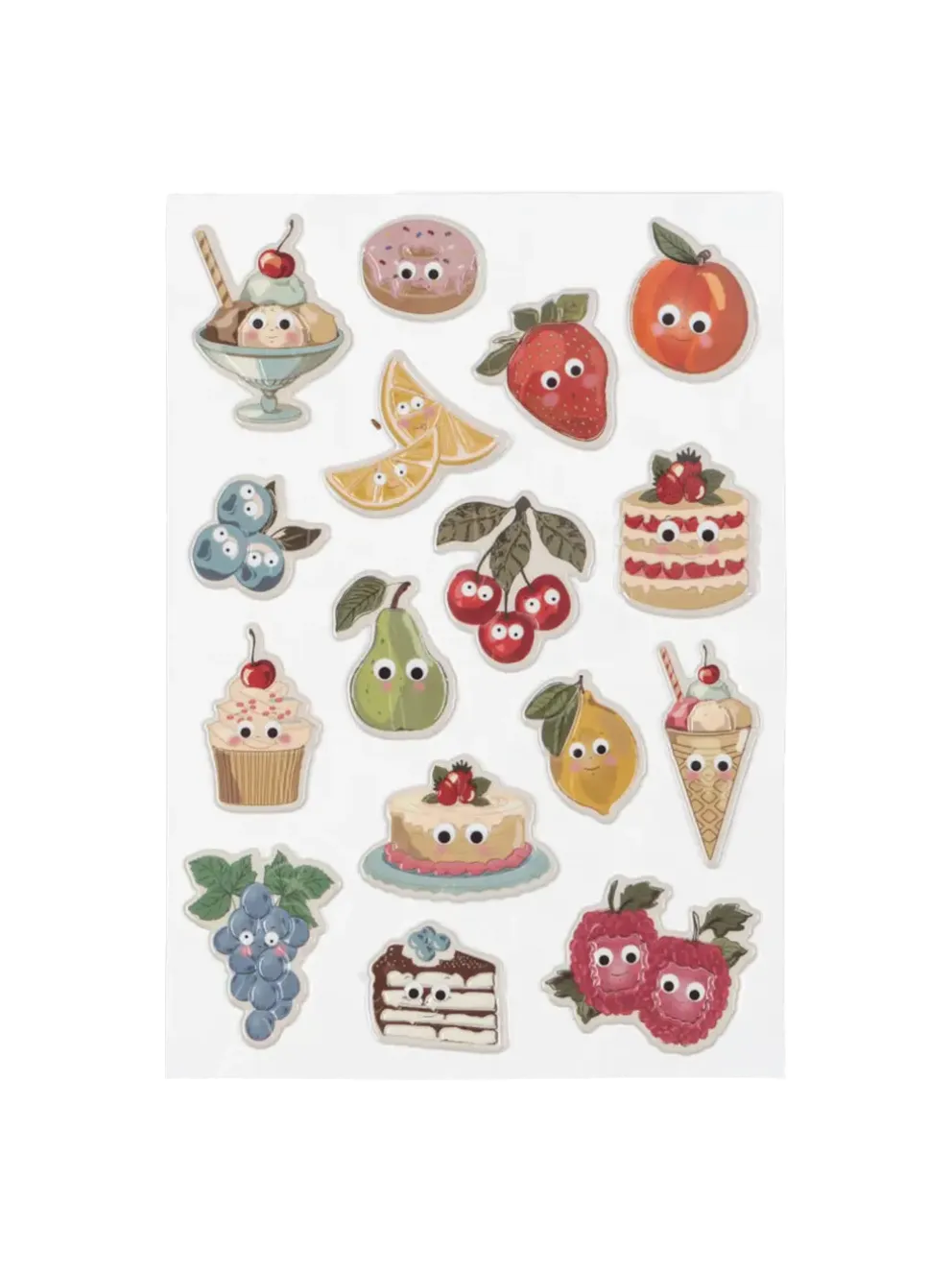 Zestaw naklejek Puffy Stickers
