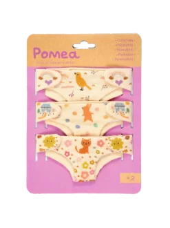 Zestaw pieluszek dla lalki Pomea