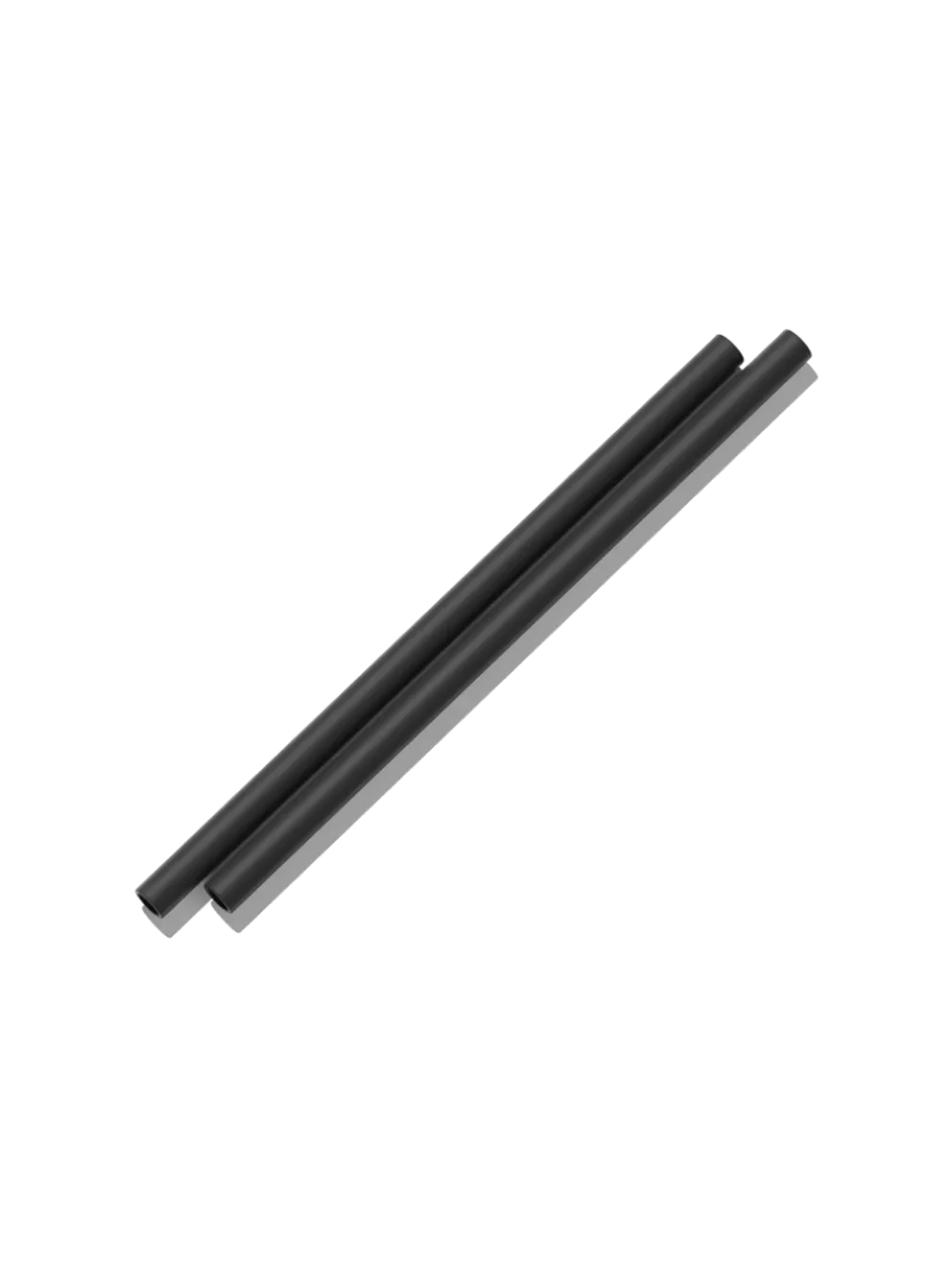 Zestaw silikonowych rurek Bink 2-pak Black