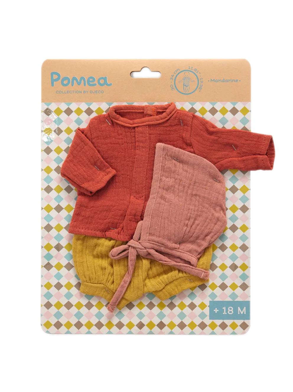 Zestaw ubranek dla lalki Pomea