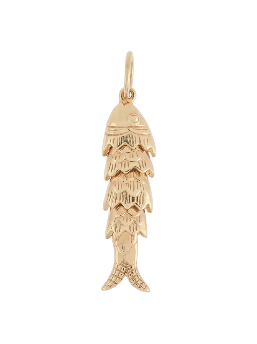 Złota zawieszka Fins of Fortune Charm